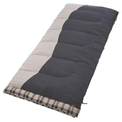 Coleman Heritage Hunter II 25 Big and Tall Sleeping Bag, Comfortable, Water Resistant And Has Quick Cord System For Easy Packing