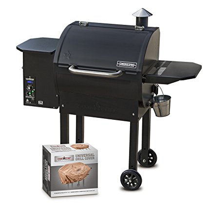 Camp Chef SmokePro DLX PG24 Pellet Grill With Patio Cover - Bundle (Short Cover)