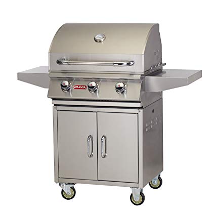 Bull Outdoor Products 69101 LP Steer Premium Grill with Cart Liquid Propane