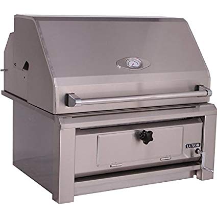 Luxor Charcoal Grills 30 Inch Built-in Charcoal Grill Aht-30-char-bi