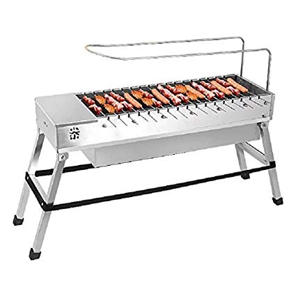 Spark4grill Automatic Rotating Charcoal BBQ Grill Barbecue Stainless Steel(complete set)