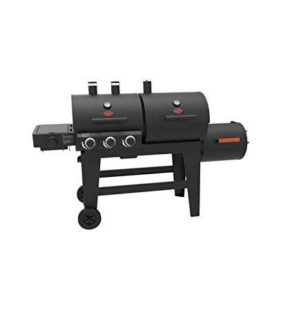 Char-Griller Triple Play 3Burner Gas,Charcoal Grill and Smoker Plus Free Custom Fit Cover!