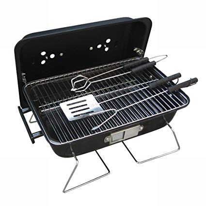 Ragalta USA RBQ-004 16 in. x 11 in. Portable Charcoal Grill